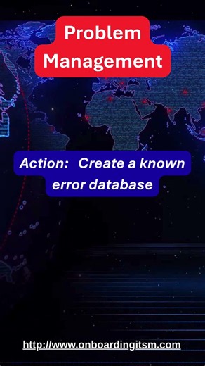 Problem Management Tracked Errors #ITProblemManagement #ITILBestPractices #ITServiceManagement