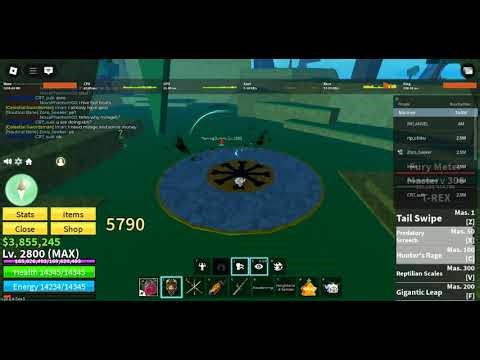 t-rex with TTk combo