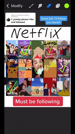Replying to @bridey the pony #yesday #procreate #netflix #geuss #? #?? #??? #fyp #foryou #foryoupage #jennaortega