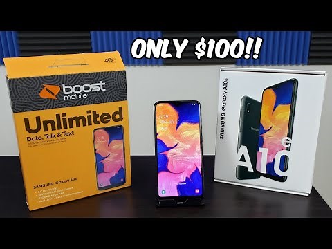 Samsung Galaxy A10e Unboxing and First Boot Up// Only $100!
