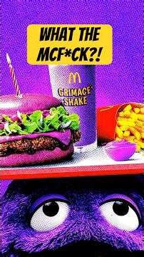 McDonald’s Grimace Menu Features PURPLE Burgers?!