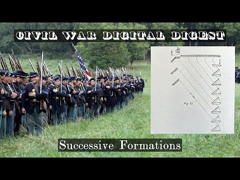 Successive Formations - Civil War Drill history