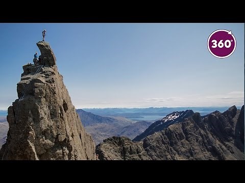Climb the Cuillin Ridge l 360 video