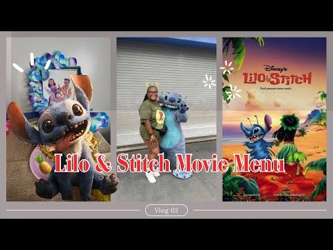 I Made a Full Menu for the NEW Lilo & Stitch Movie 🍍🧁 | Food + Film Vlog