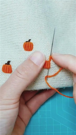 A Perfect Professional Simple Flower Embroidery!