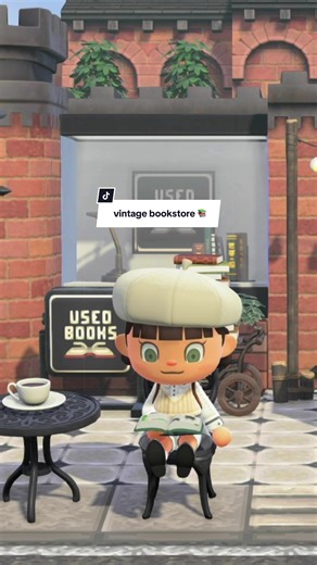 Transforming a Vintage Bookstore in Animal Crossing