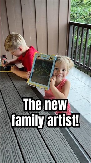 The new family artist!!