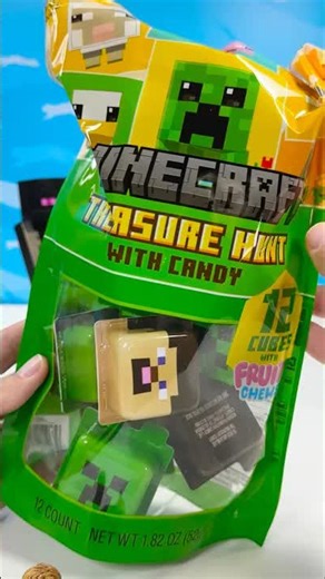 Minecraft treasure hunt with candy? #minecraft #easter #enderman