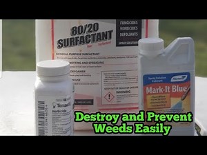 Easiest Way To Fight Off Weeds Using Tenacity| How To Keep Weeds Away Using Tenacity