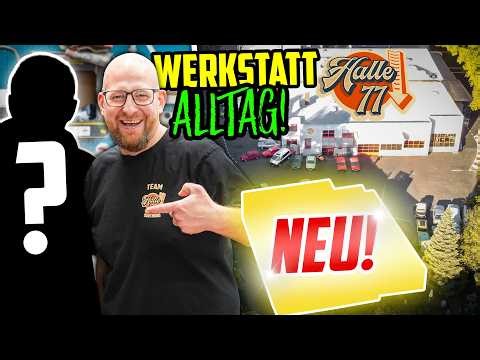 Wir LÜFTEN die GEHEIMNISSE! - Werkstattalltag Halle77 - MARCO wagt den SCHRITT!