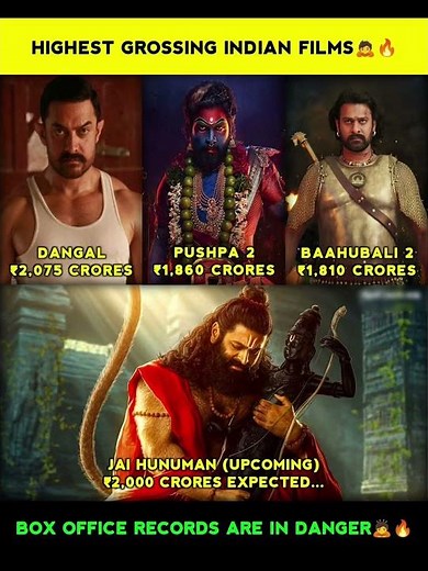 Highest Grossing Indian Films – New Records Incoming!