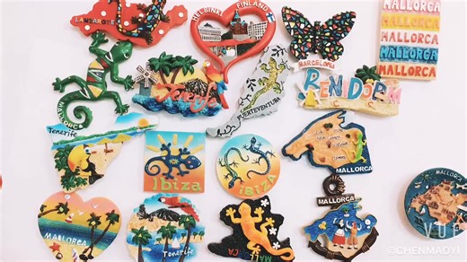 Custom Fridge Magnet Korean Jeju Island Citrus Fridge Magnets 3D Magnetic Stickers Travel Souvenir Gift for Home Decor