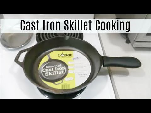 Using a Cast Iron Skillet for the FIRST time!!! | Cook with me 2021