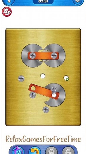 Screw Puzzle: Nuts and Bolts - Level 8, 9 gameplay logic puzzle brain hyper game walkthrough