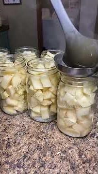 How to Pressure Can Potatoes #canning #foodpreservation #howtocan #cannedfood #howtocanfood
