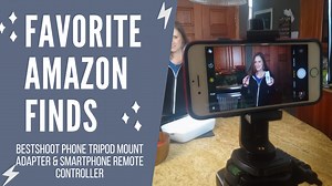 Watch Great cell phone adapter for tripods on Amazon Live