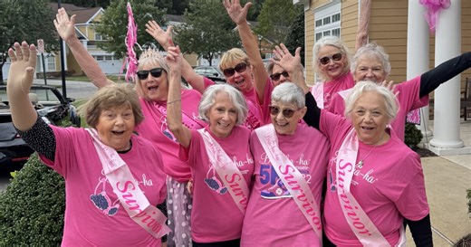 Chesapeake neighborhood celebrates breast cancer survivors with awareness walk and parade