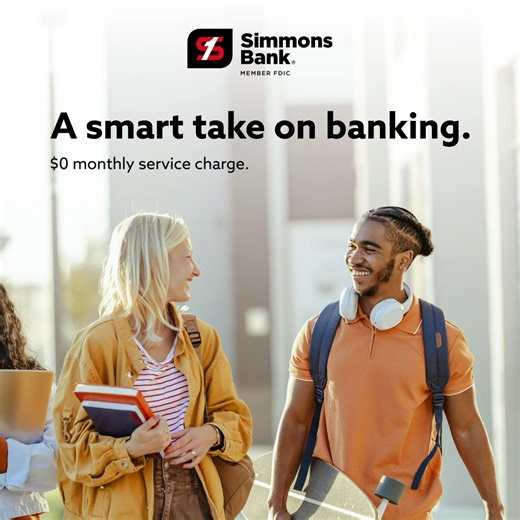 1.7K views · 14 reactions | Study hard. Bank easy! Choose the checking and savings accounts that work together, and earn extra interest by using your debit card. Open a Coin Checking + Coin Savings account online today: https://www.simmonsbank.com/?utm_source=Facebook&utm_medium=SM&utm_campaign=Coin | Simmons Bank | Facebook