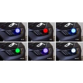 Diode Dynamics Demon Eye Kit Pro-Series RGBW With Brackets Mustang 2015-2017/ GT350/GT350R 2015-2020/ GT500 2020-2022