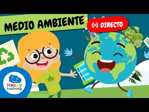 🔴DIRECTO | 🌍♻️ Cuidemos el Medio Ambiente | Educación Ambiental para Niños | ⁨@HappyLearningES⁩