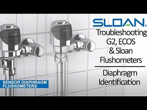 Top Mount Sensor Activated Troubleshooting Diaphragm Replacement