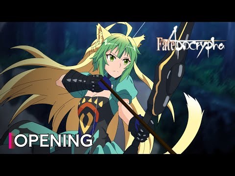 「Creditless」Fate/Apocrypha OPENING 1 -『Eiyuu Unmei no Uta』4K 60FPS