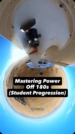 BeeBopAirventures on Instagram: "Student Pilot Power Off 180 Progression Cessna 172S #pilot #aviation #commercialpilot #airplane #pilottraining #checkride #flight #training #fly #pov"