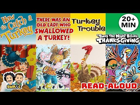 📚🦃 4 Kid's Thanksgiving Read-Alouds | TURKEY BOOKS