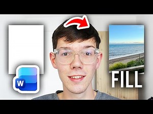 How To Make Picture Fill Whole Page In Word - Step By Step