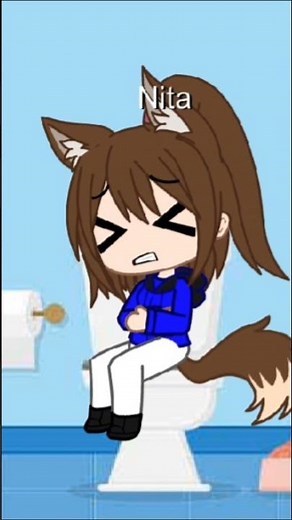 nita pooping gacha club