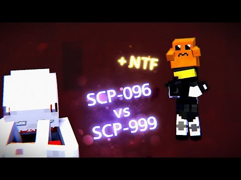SCP-096 vs SCP-999 + NTF (Nine tailed fox) Guard - Minecraft Animation
