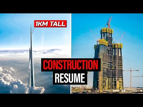 Construction Resume of Jeddah Tower World's Tallest Skyscraper in 2024