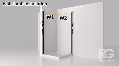 Corner Shower Door,36 in.D x 36 in. W x 72 in. H Double Sliding Corner Shower Door with 1/4 in. Tempered Glass, Sliding Shower Enclosure,Matte Black - Amazon.com