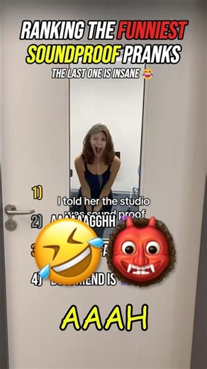 Ranking Funniest Soundproof Room Pranks 🤣😹