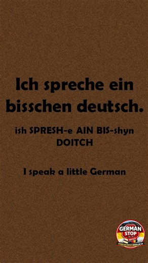 10 Basic German Sentences Every Beginner MUST Know! 🇩🇪 German Stop