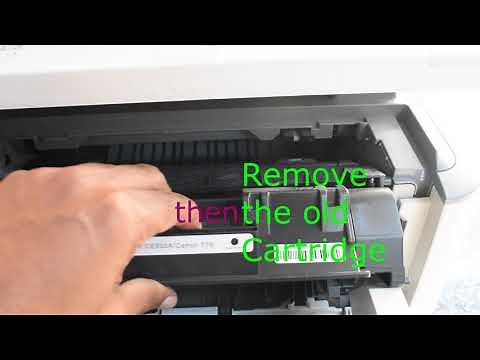 How to change Toner Canon Image runner 1133A