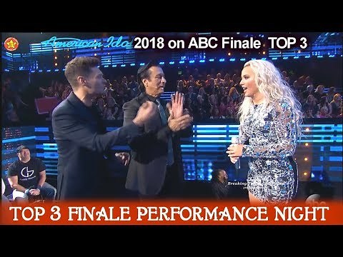 Gabby Barrett sings “Don't Stop Believing" Steve Perry in Audience American Idol 2018 Finale Top 3