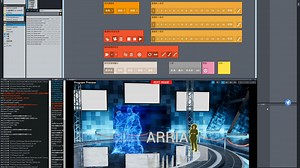 全息粒子雕像、烟花粒子触发、sequence粒子触发