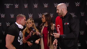 Eden welcomes Tyson Kidd, Natalya, & Cesaro: WWE App Exclusive, December 1, 2014