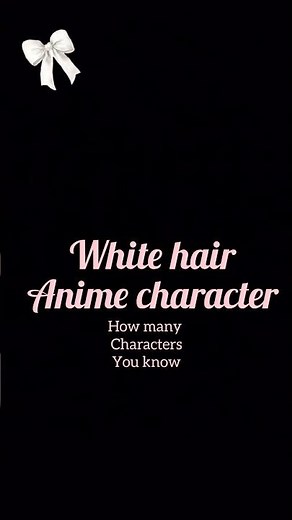 white hair anime character 🤍🐻‍❄️ #anime #killua #gojo #saturogojo #sanemi #kny #demonslayer #jjk