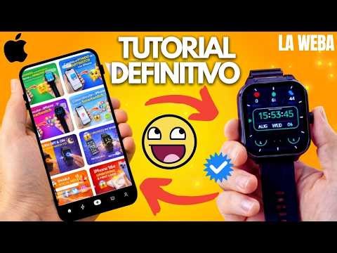 De CERO a EXPERTO con tu Smartwatch y iPhone| Tutorial completo para principiantes #tutorialiphone