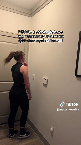 Sensory Symmetry: OCD Elbow Push Against the Wall Simulation