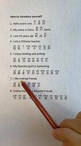 4.5K views · 108 reactions | How to introduce yourself #mandarin #chinese #learn #learnmandarin #learnchinese #chineseteacher #chinesebook #trend #trending #fyp #foryou #foryoupage | Heysmbscgl1 | Facebook