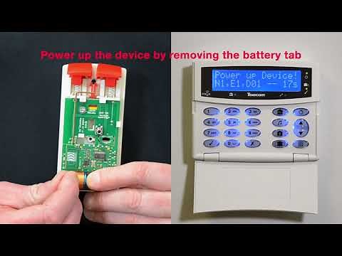 How to add a Premier Elite PA DP-W panic button to a Texecom alarm system