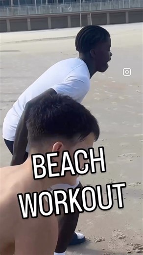 Beach Workout For Basketball #fyp #workout #training #daytonabeach