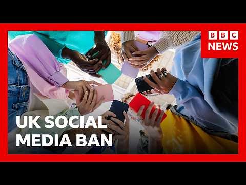 Which social media platforms will be banned for under-16s in the UK? | BBC News