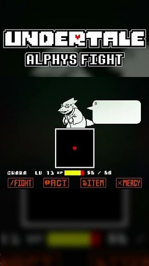 Alphys Battle - UNDERTALE Alphys Fight by Cupcake_Bruh