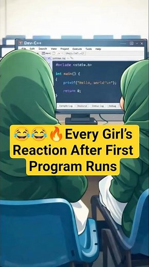 First program in C | Hello world #coding #viralshorts #tech