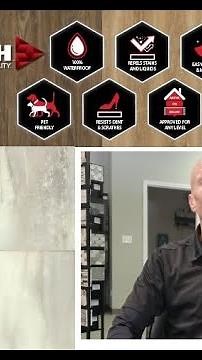 Mohawk Solidtech waterproof luxury vinyl tile flooring...Infused Beauty tile option