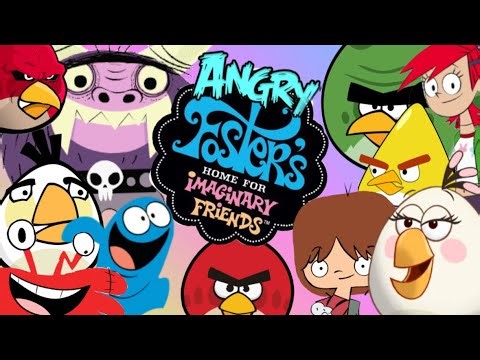ANGRY BIRDS MEET FOSTER’S HOME FOR IMAGINARY FRIENDS PARODY